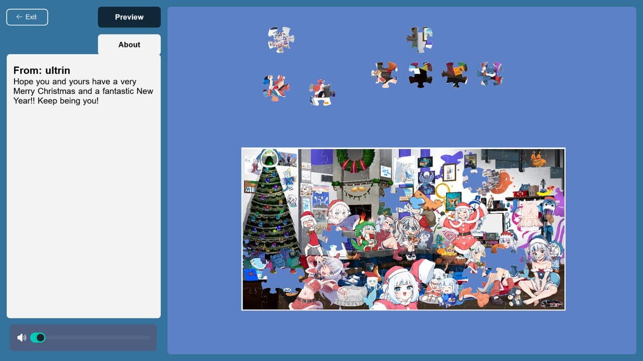 Gura Christmas 2024 screenshot 1