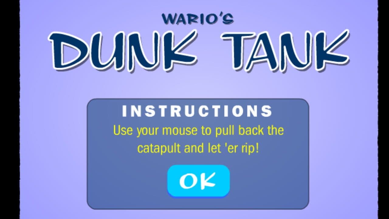 Wario's Dunk Tank screenshot 1