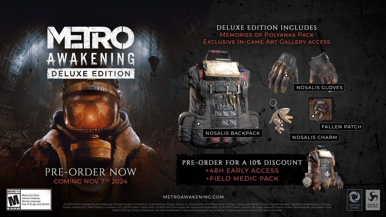 Metro Awakening Deluxe Edition screenshot 1