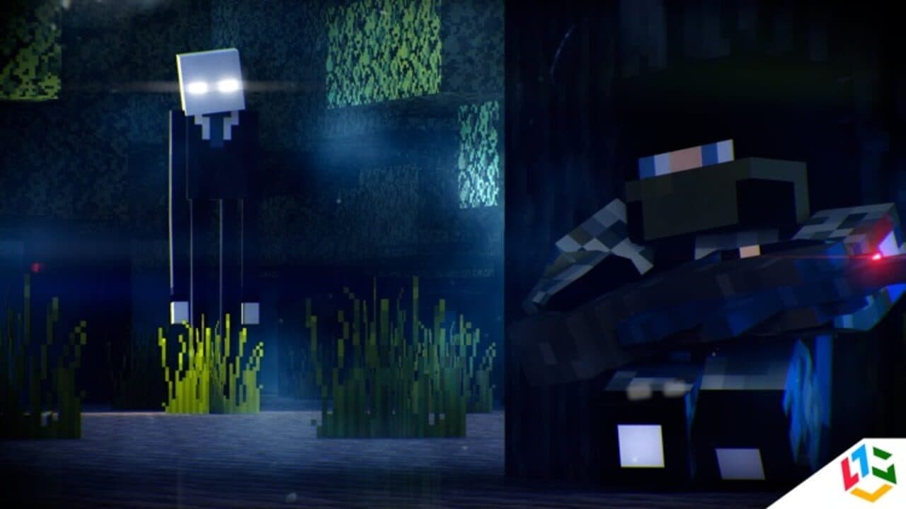 Block Slender-Man 3D: Lucky Survivor - Worldwide Multiplayer Edition screenshot 1