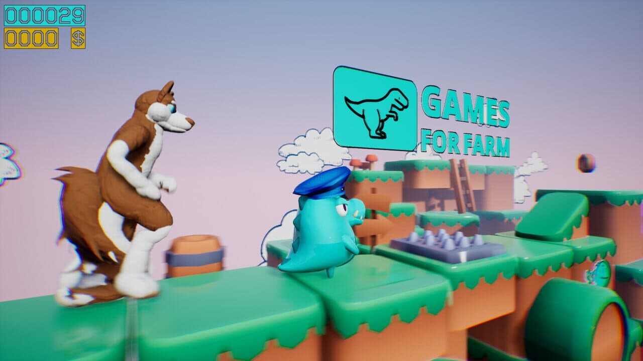 Dino Running from a Furry: Gamesforfarm thumbnail 5