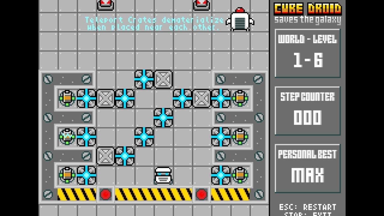 Cube Droid Saves the Galaxy screenshot 1