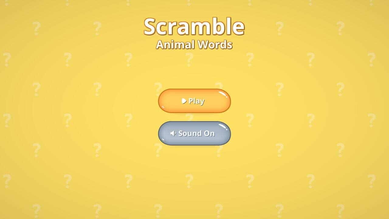 Scramble Animal Words thumbnail 5