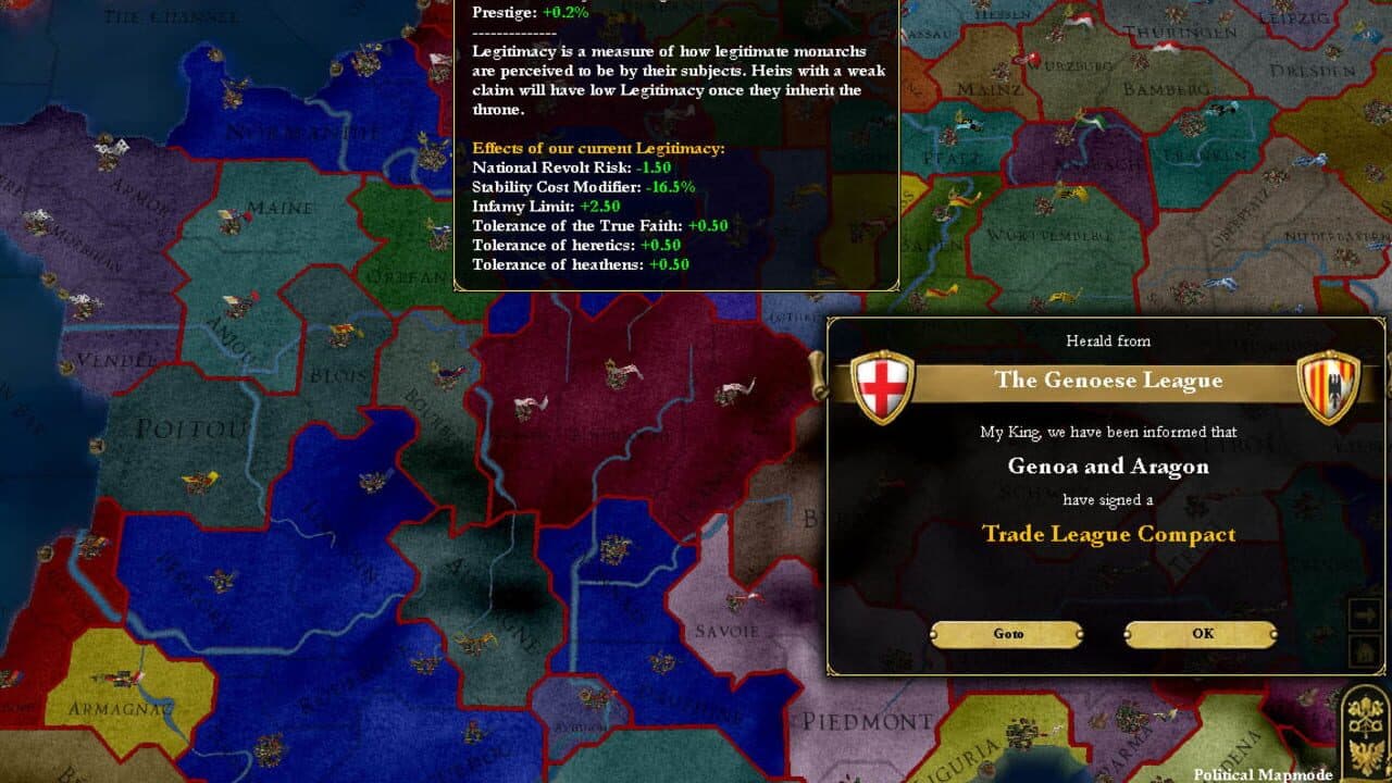 Europa Universalis III: Heir to the Throne thumbnail 4