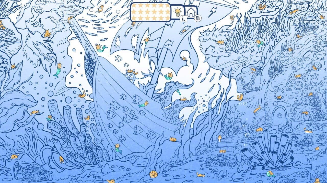 Cats Visiting Underwater World screenshot 1