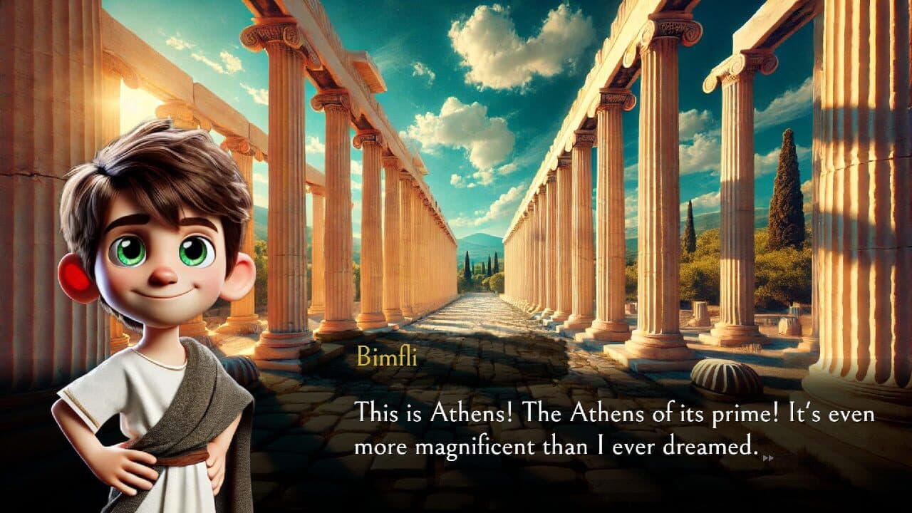 Bimfli and His Travels In Time: Greece thumbnail 4