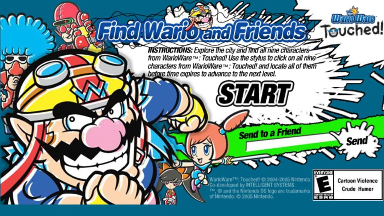 Find Wario and Friends screenshot 1