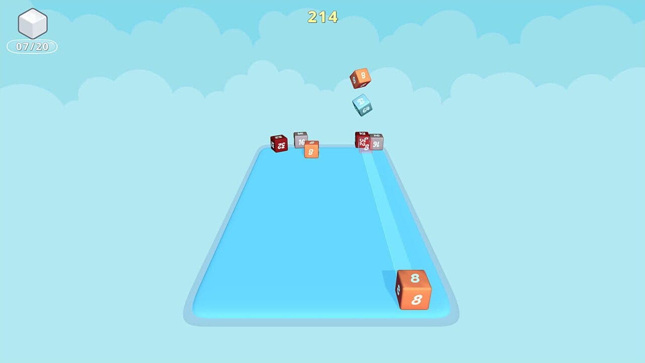 Sliding Cubes 2048 Mania screenshot 1