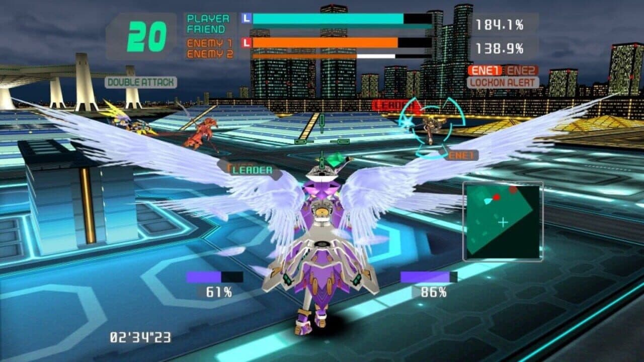 Cyber Troopers Virtual-On Force screenshot 1