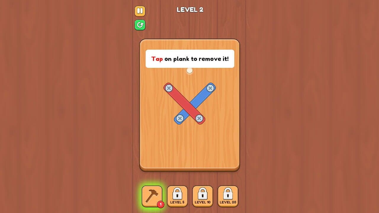 Losen Screws Puzzles screenshot 1