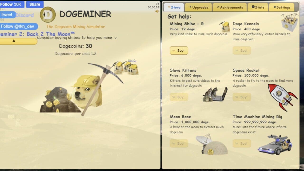 Dogeminer screenshot 1