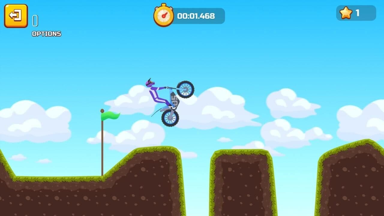 Hill Climb on a Motorcycle screenshot 1