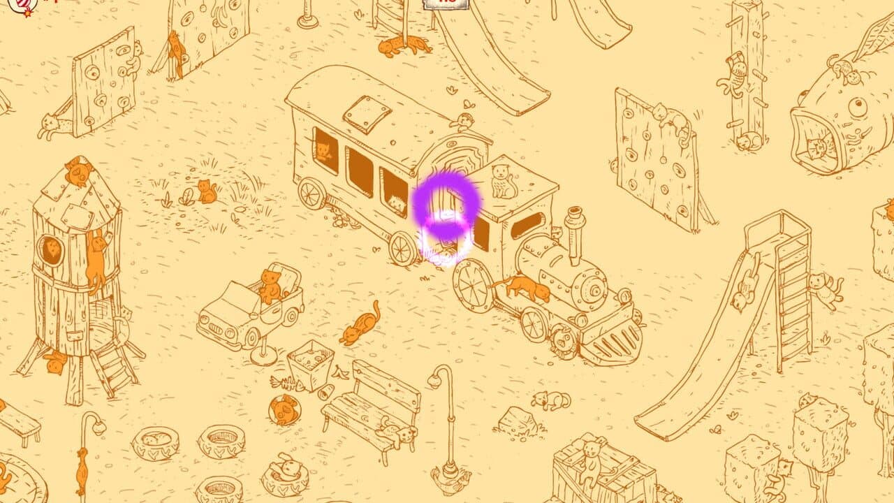 100 Hidden Cats: Playground screenshot 1