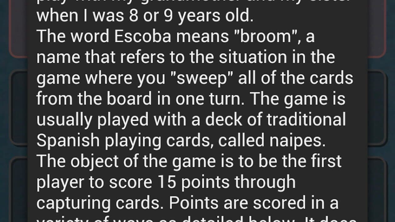 Escoba Broom Cards Game thumbnail 10
