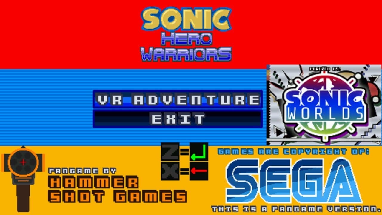 Sonic Hero Warriors screenshot 1