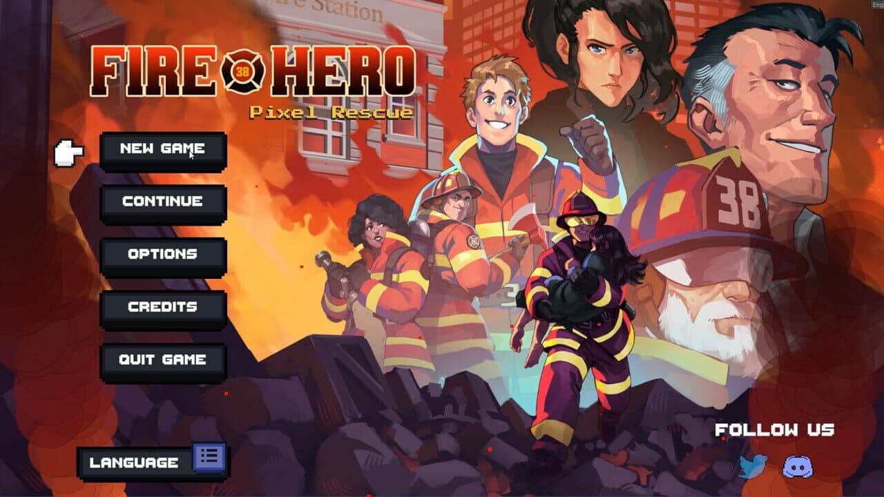 Fire Hero: Pixel Rescue screenshot 1