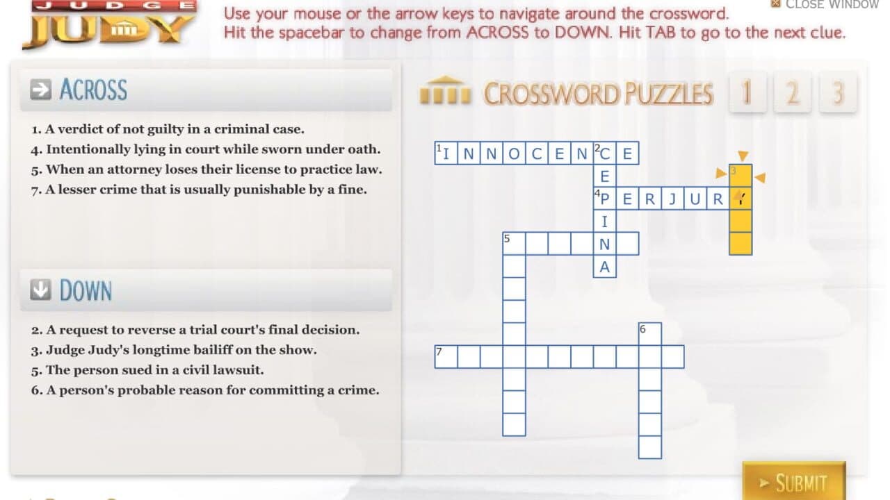 Judge Judy: Crossword Puzzles thumbnail 2