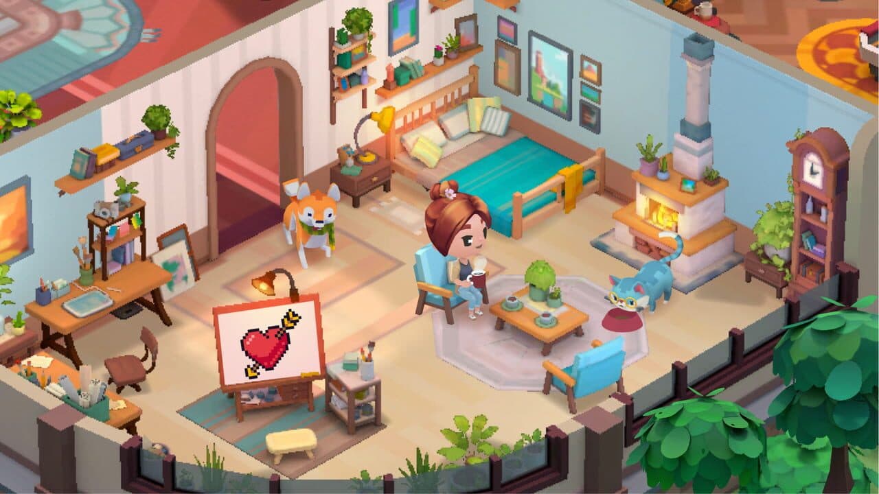Pixelwoods: Coloring Book & Decor screenshot 1