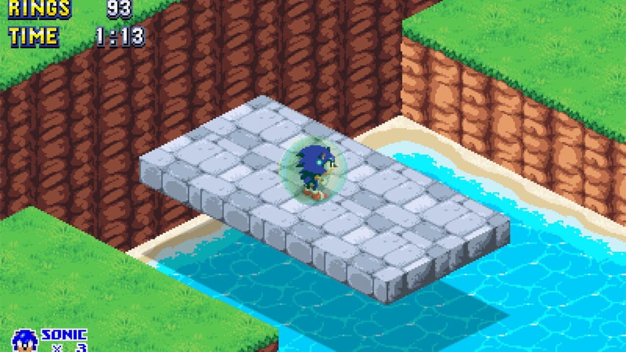 Sonic 3D Blitz screenshot 1