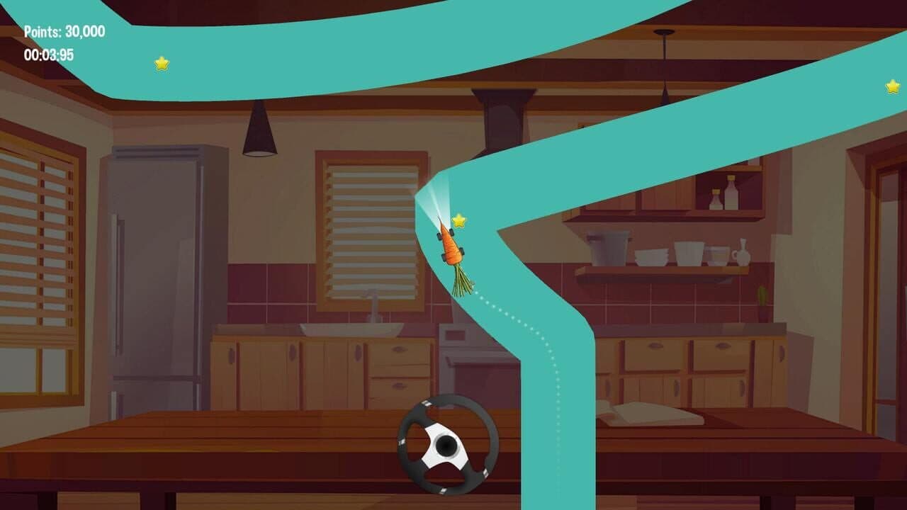 The Jumping Carrot Race screenshot 1