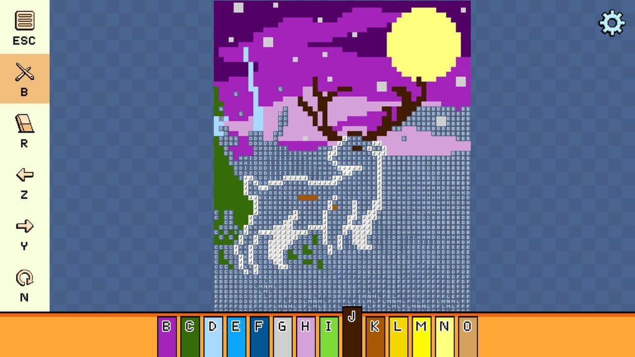 Pixel Cross Stitch Color by Number - Winter Pack thumbnail 2