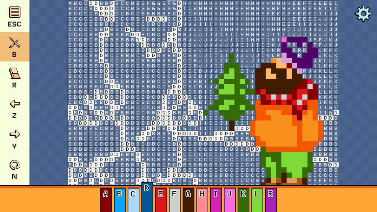 Pixel Cross Stitch: Color by Number - Winter Pack 2 thumbnail 2