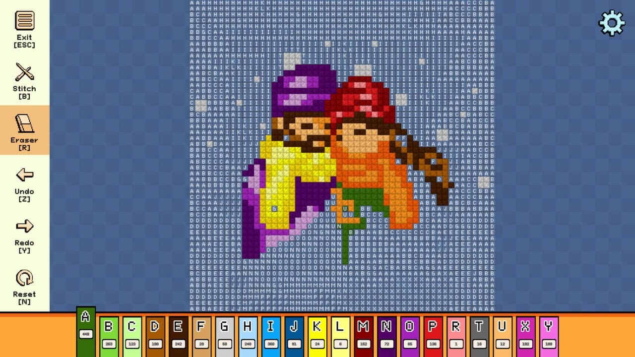 Pixel Cross Stitch: Color by Number - Winter Pack 3 thumbnail 3