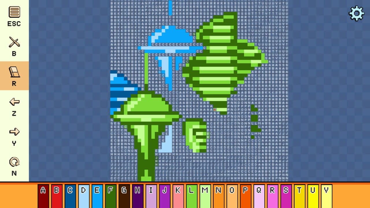 Pixel Cross Stitch: Color by Number - Alien Worlds Pack 2 thumbnail 3