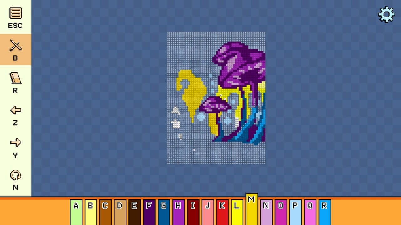 Pixel Cross Stitch: Color by Number - Alien Worlds Pack 2 thumbnail 4