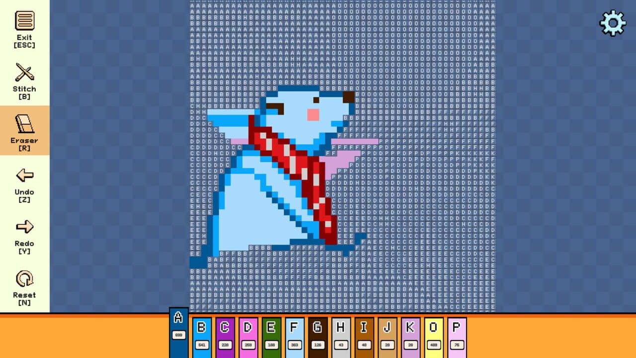 Pixel Cross Stitch: Color by Number - Winter Pack 3 thumbnail 4