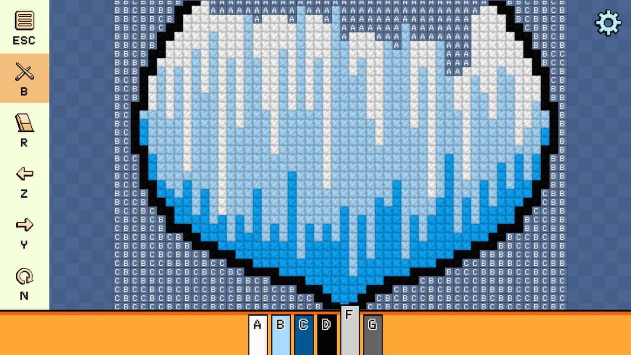 Pixel Cross Stitch: Color by Number - Christmas Baubles Pack 2 screenshot 1