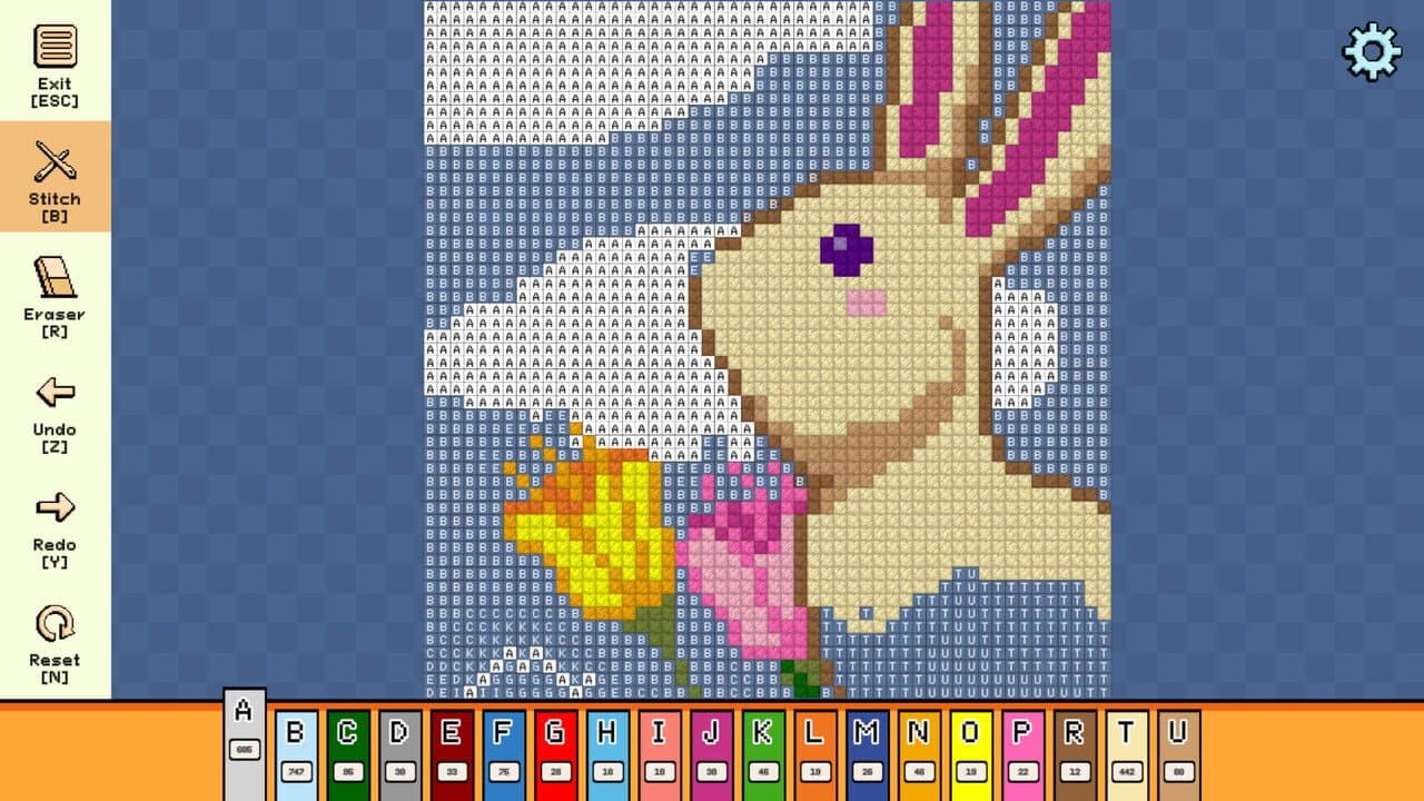 Pixel Cross Stitch: Color by Number - Easter Pack thumbnail 3