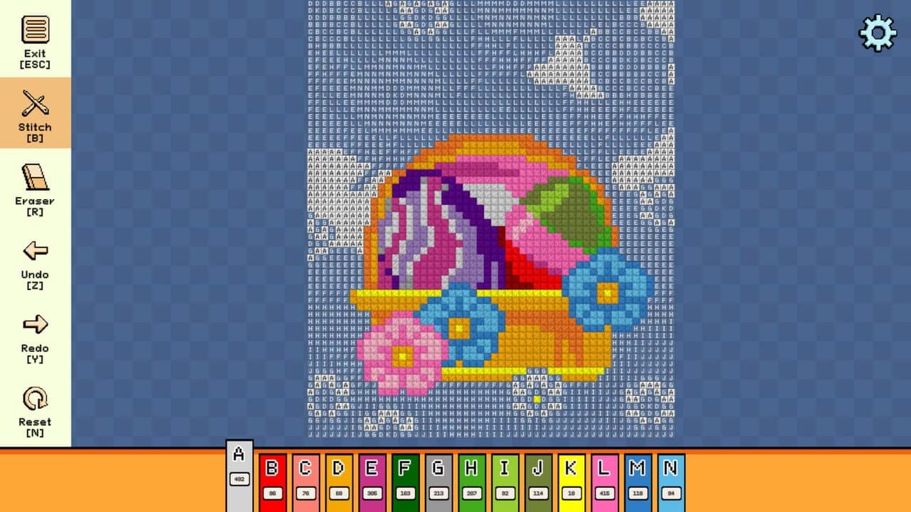Pixel Cross Stitch: Color by Number - Easter Pack thumbnail 2
