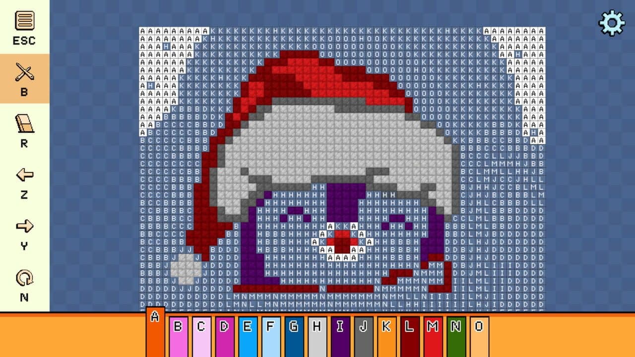 Pixel Cross Stitch Color by Number - Christmas Pack screenshot 1