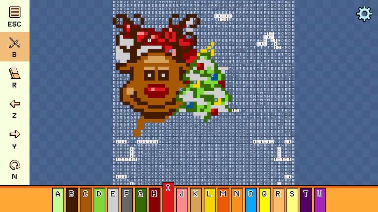 Pixel Cross Stitch Color by Number - Christmas Pack thumbnail 3