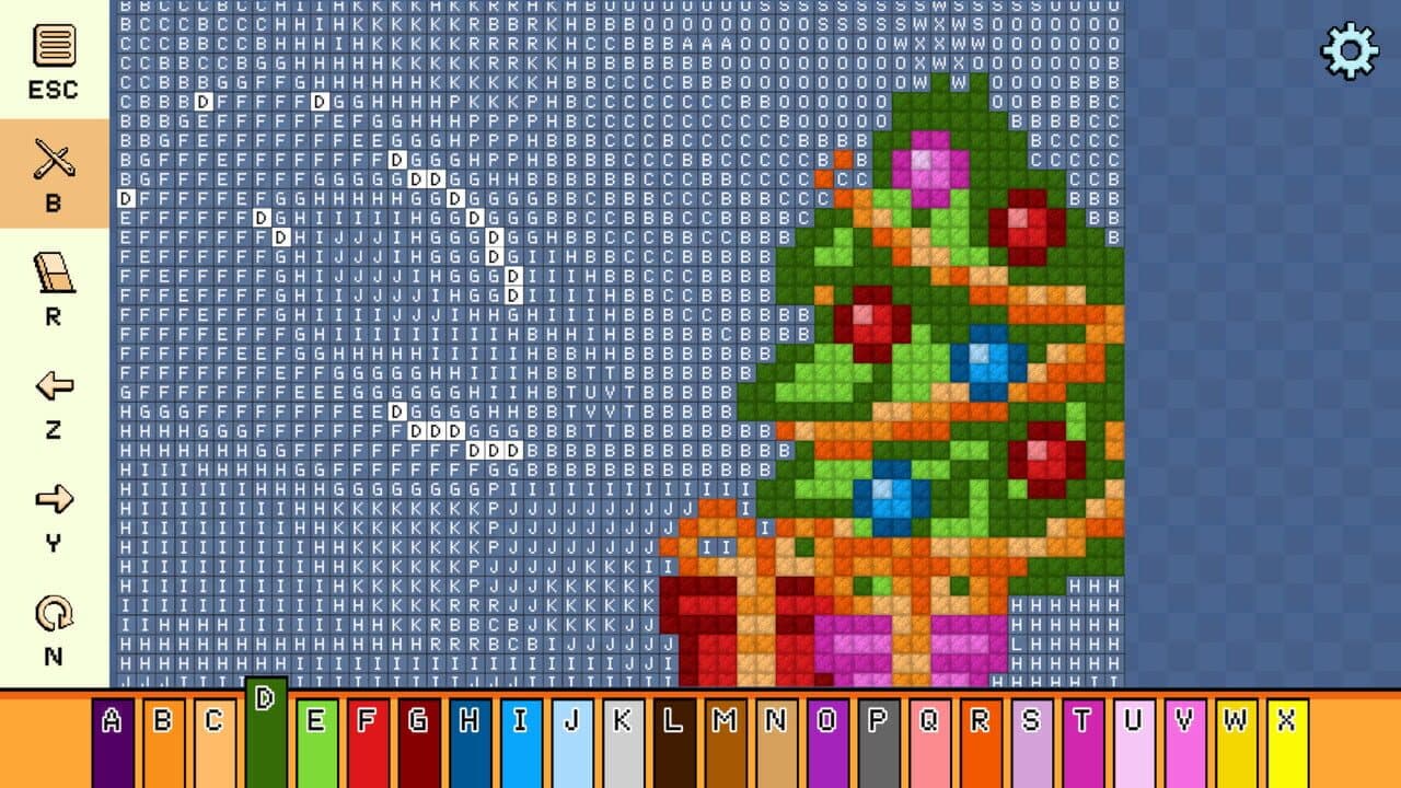 Pixel Cross Stitch Color by Number - Christmas Pack thumbnail 4