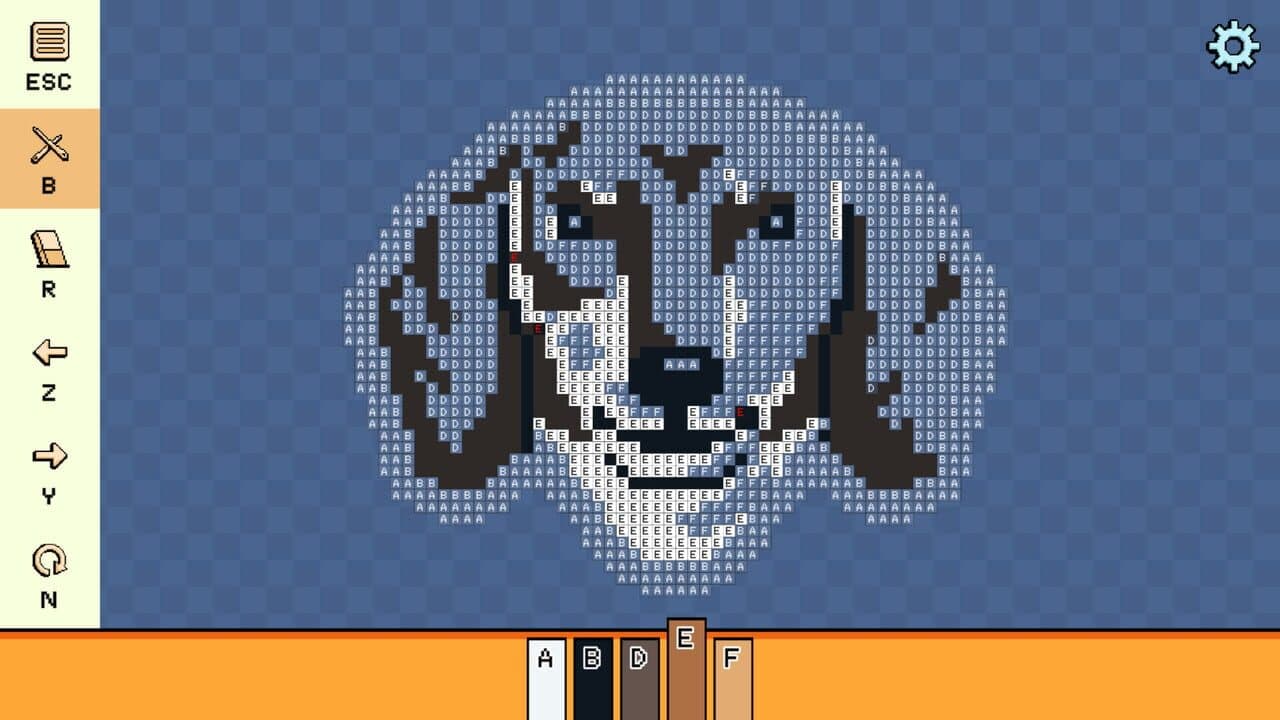 Pixel Cross Stitch: Color by Number - Dogs Pack screenshot 1