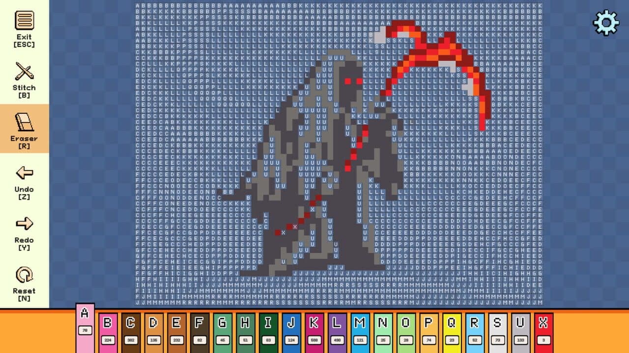 Pixel Cross Stitch: Color by Number - Fantasy Medieval Pack 3 thumbnail 2