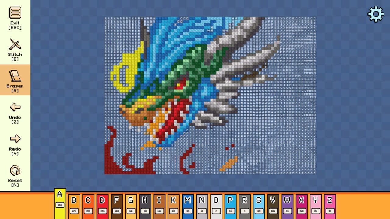 Pixel Cross Stitch: Color by Number - Fantasy Medieval Pack 3 thumbnail 4