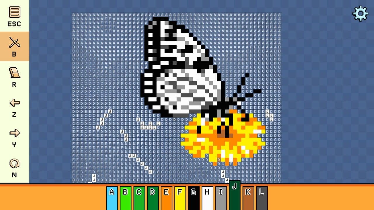 Pixel Cross Stitch: Color by Number - Flowers and Butterflies Pack 2 thumbnail 2