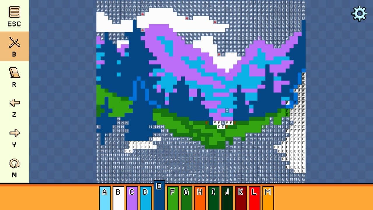 Pixel Cross Stitch: Color by Number - Landscapes Pack 3 thumbnail 3