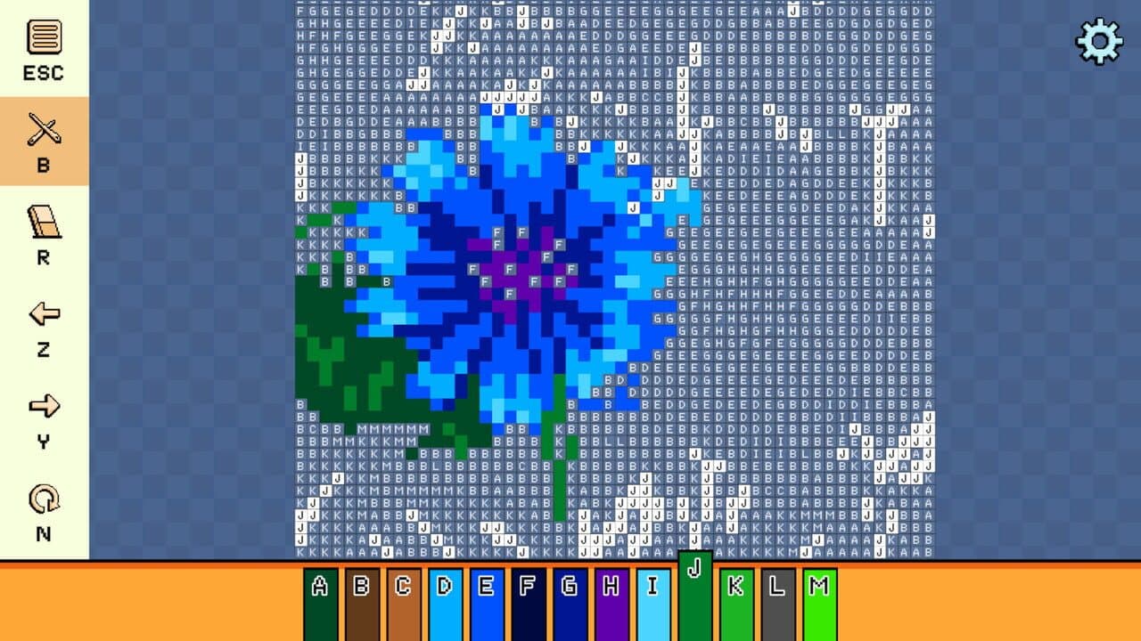 Pixel Cross Stitch: Color by Number - Flowers and Butterflies Pack 2 thumbnail 3
