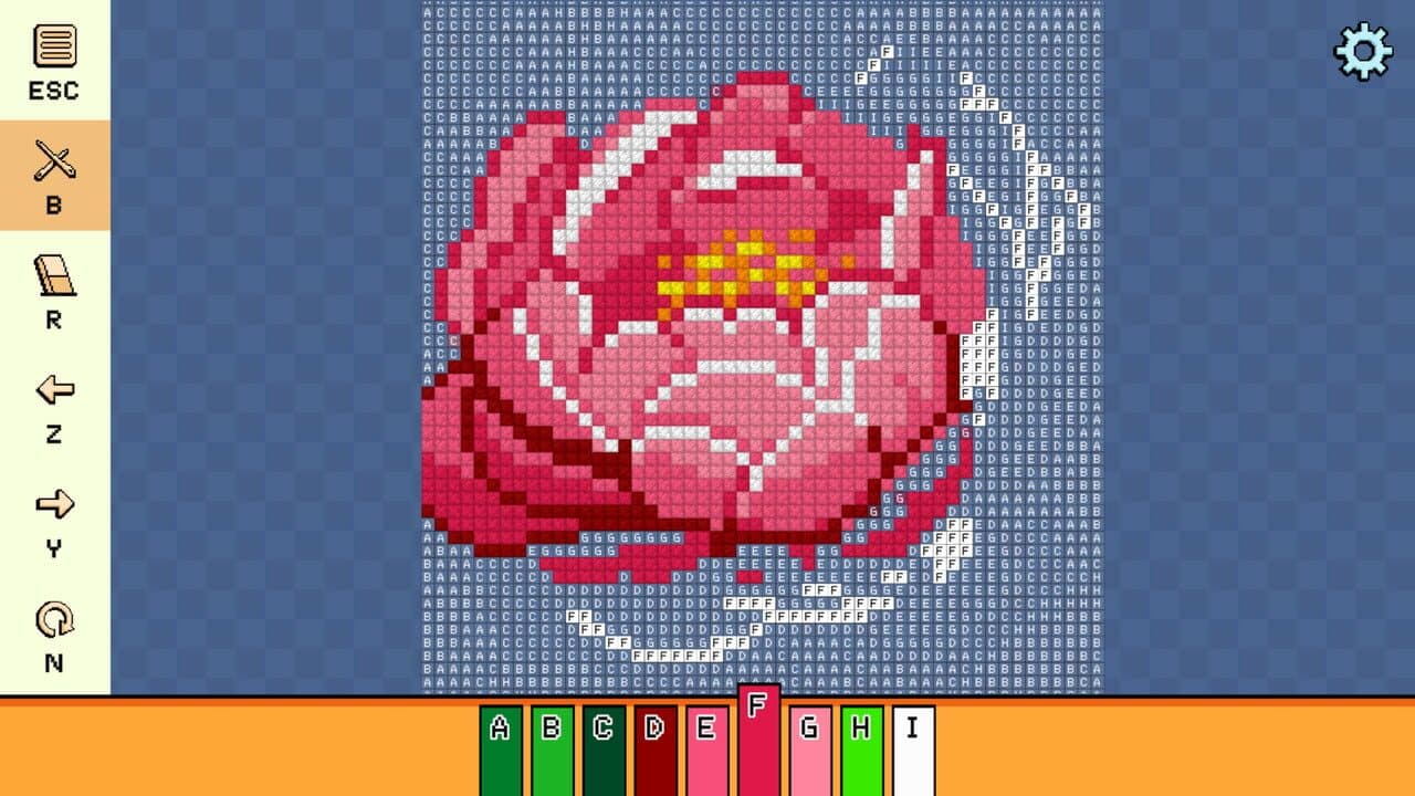 Pixel Cross Stitch: Color by Number - Flowers and Butterflies Pack 2 thumbnail 4