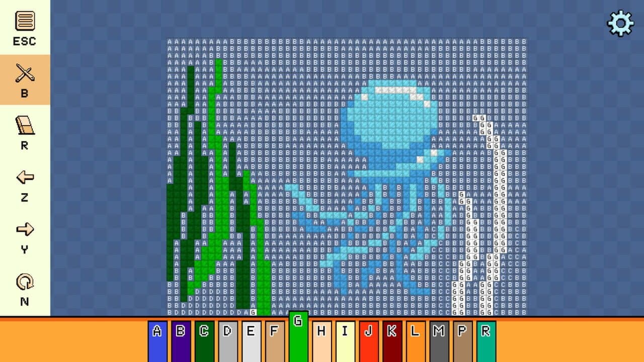 Pixel Cross Stitch: Color by Number - Under The Sea Pack 3 screenshot 1
