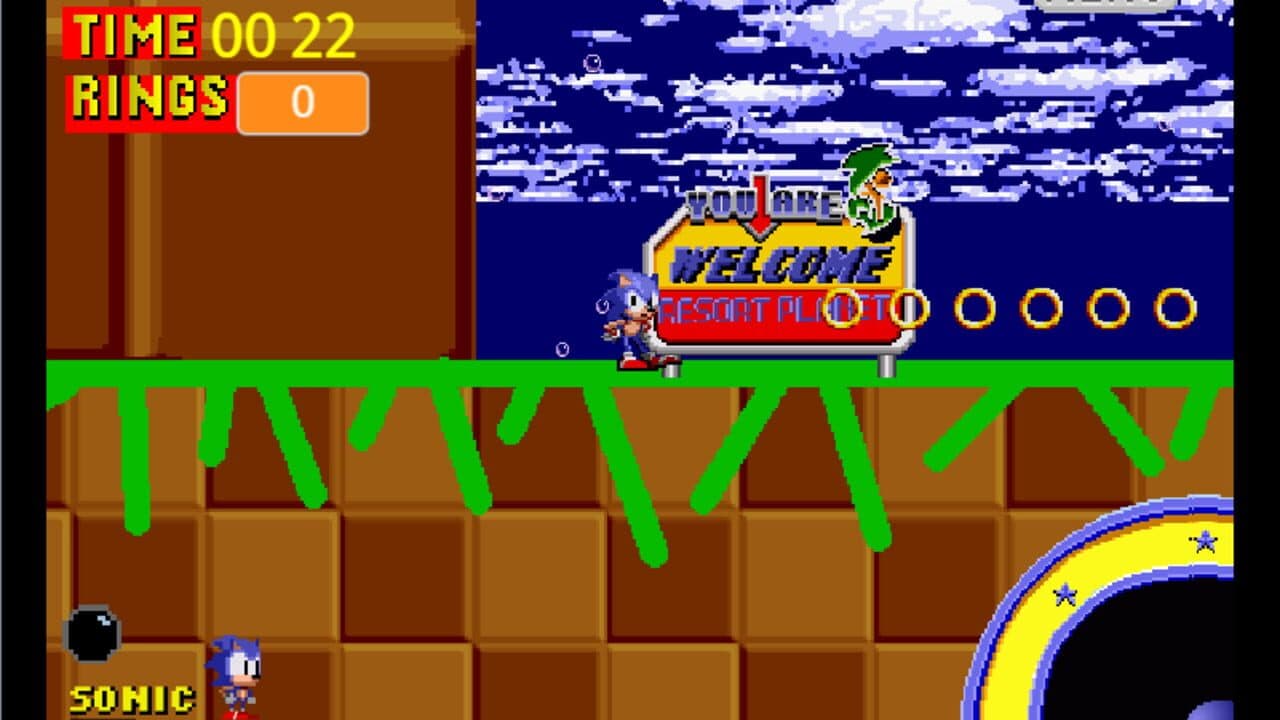 Sonic in Resort Planet screenshot 1