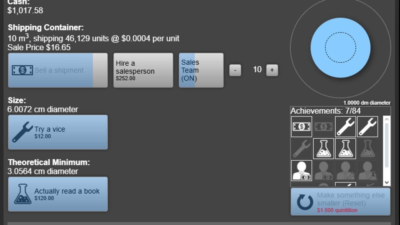 M13n: Miniaturization screenshot 1
