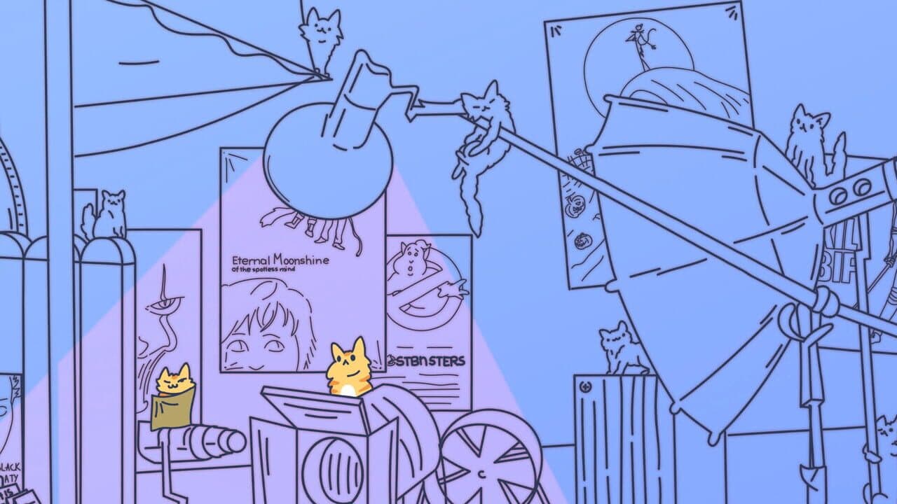 Cats Visiting Cozy Art Studios thumbnail 3