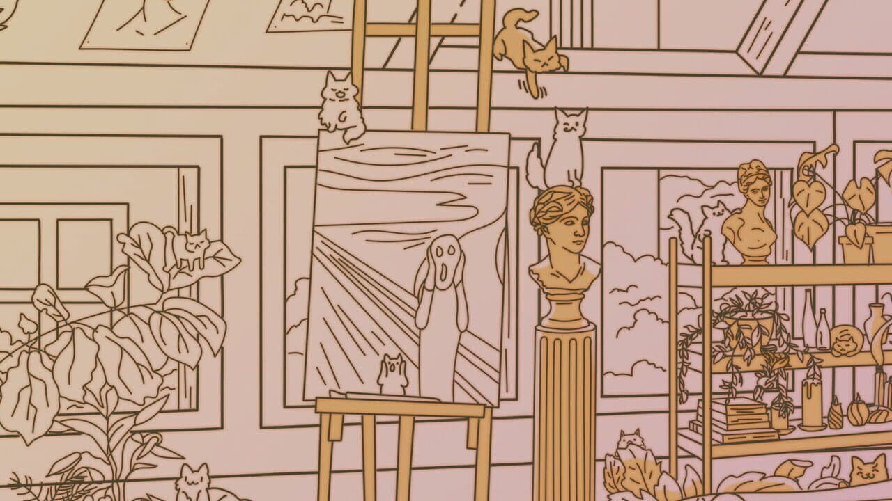 Cats Visiting Cozy Art Studios thumbnail 6