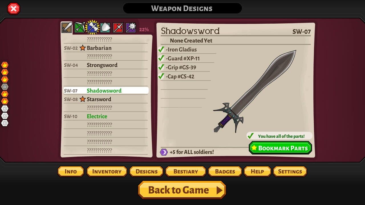 Jacksmith: Weapons and Warriors thumbnail 12