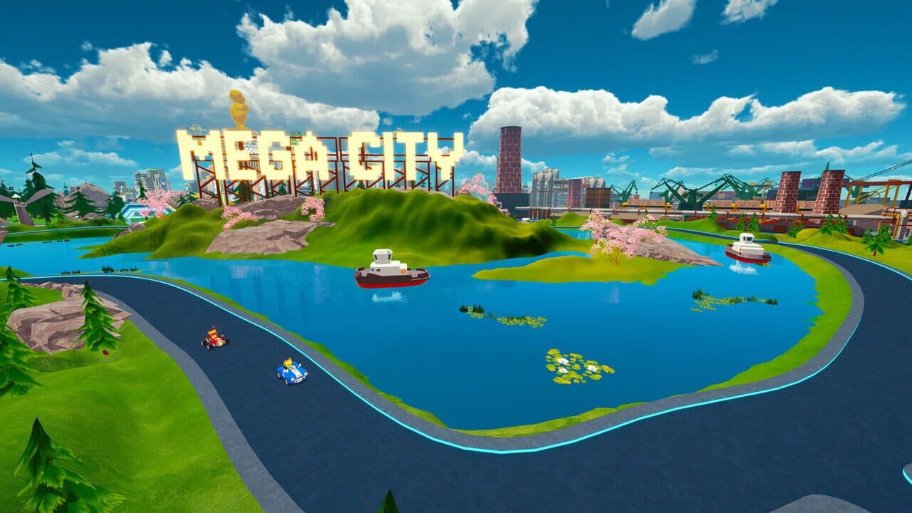 MegaRacer QuantumRush screenshot 1